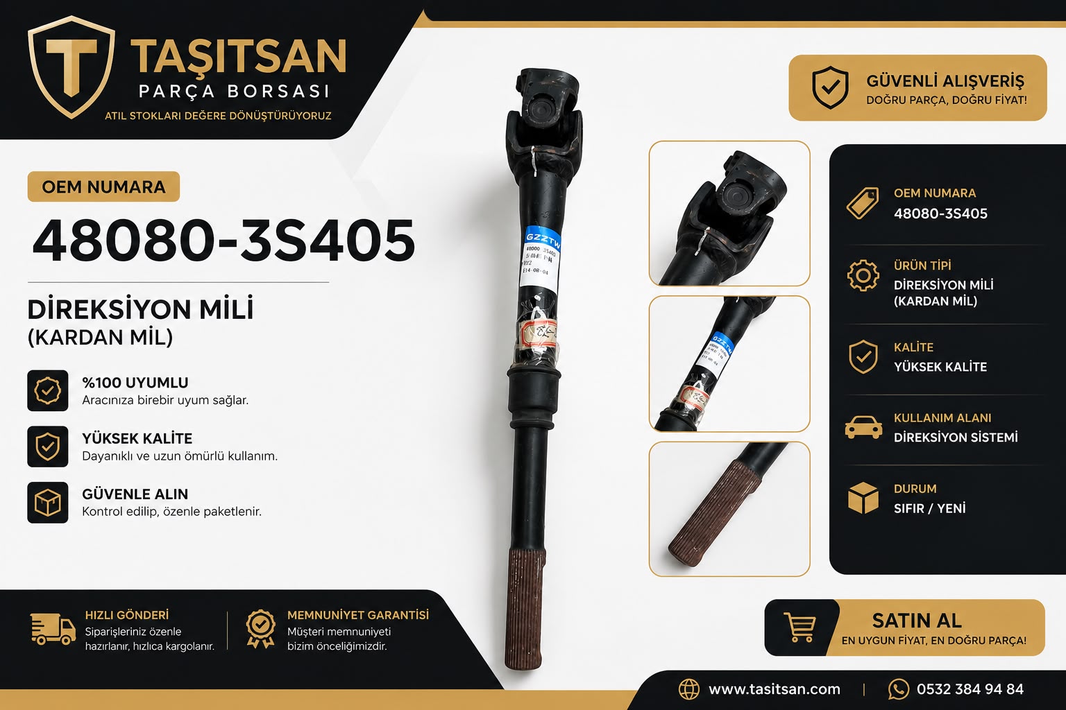 Direksiyon Mafsali Pıck-Up D22 98-02 / Skystar ND22 03-09