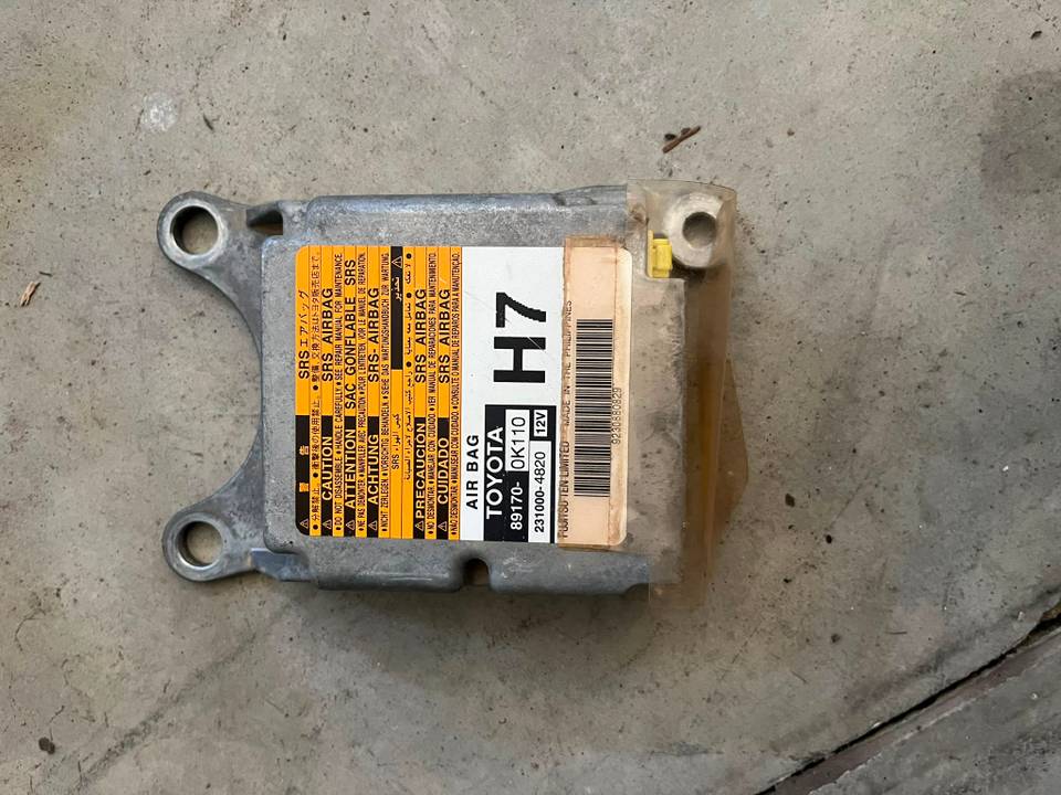 891700K110 HİLUX AİRBAG BEYNİ 2008-SONRASI — TOYOTA OEM Parça