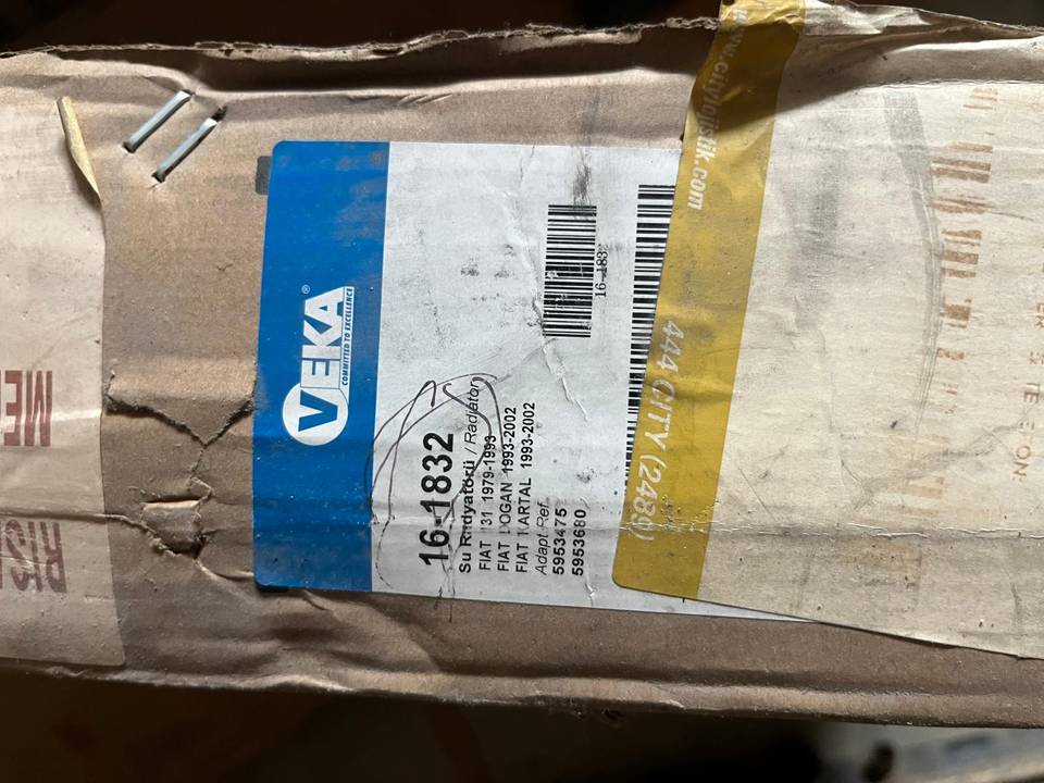 16-1832 Su Radyatörü 3 Sıra Süper Dkş M131 Mekanik — TOFAŞ OEM Parça
