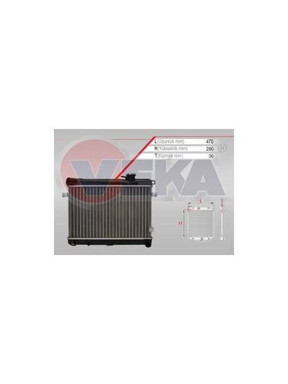4344166 Su Radyatörü 3 Sıra Süper Dkş M131 Mekanik