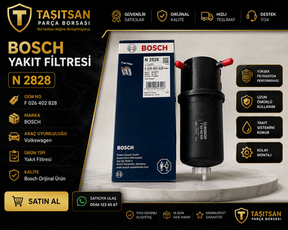 F026402828 BOSCH F026402828 | Mazot Filtresi 11-Amarok 2.0Tdi