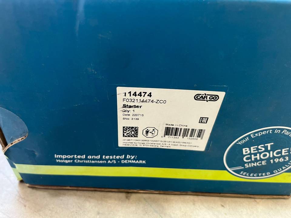 1811003191 Marş Motoru 24v 11 diş — Caterpillar OEM Parça