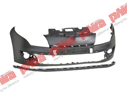 620108876S RENAULT MEGANE III (2012>) TAMPON ÖN BRAKETLİ SPOYLERLİ TAKIM ASTARLI OEM: 620221750R 620108876S