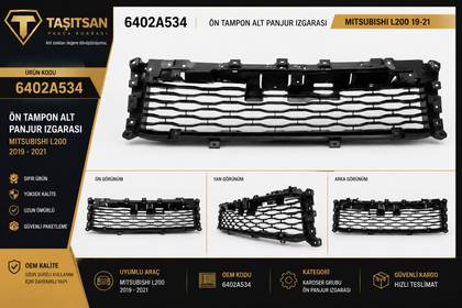 6402A534 IZGARA TAMPON L200 19-21 (ORTA)